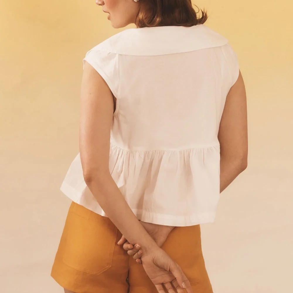 Anthropologie babydoll blouse - Picture 2 of 2